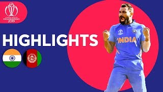 Afghanistan SO Close To Upset  India v Afghanistan  Match Highlights  ICC Cricket World Cup 2019 [upl. by Latsirhc]