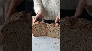 Delicious glutenfree seeded sandwich bread perfect for breakfast and all types of sandwiches 🤎 [upl. by Alistair410]