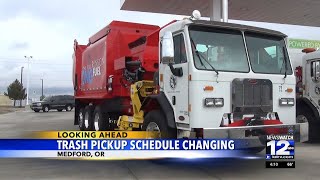 Rogue Disposal to change trash and recycling pickup schedule [upl. by Huan564]