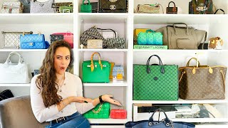 My INSANE Designer Handbag Collection 2022 OVER 40 BAGS [upl. by Bertasi599]