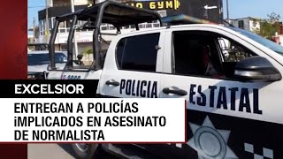 SSP Guerrero entrega a la FGR a dos policías por caso de normalista asesinado [upl. by Nevaed346]