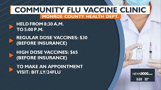 Community Flu Vaccine Clinic today [upl. by Joye]