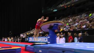 Sam Oldham  Vault  2014 ATampT American Cup [upl. by Nosnar478]