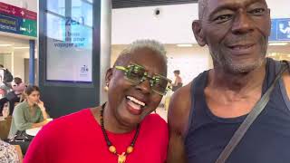 Raymonde TORIN et Thierry LIMA une rencontre  surprise à laéroport Pôle Caraïbe [upl. by Guss356]