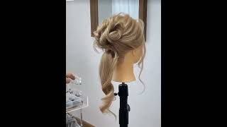 Elegant Bridal Hairstyle Tutorial  Perfect Wedding Hair for Brides trending viralvideo [upl. by Prober]