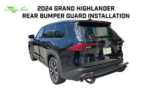 2024 Grand Highlander Rear Bumper Guard Installation [upl. by Lasko58]