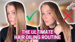 This Hair Oiling Routine TRANSFORMED My Hair How to Apply Hair Oil for Healthy Hair [upl. by Newra]