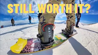 CLEW Long Term Snowboard Binding Review [upl. by Lepper897]