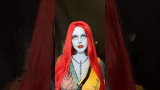 Sally Makeup Transformation  The Nightmare Before Christmas sallymakeup nightmarebeforechristmas [upl. by Norrv174]