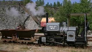 Threlkeld 2ft Gauge Rly Steam Gala Threlkeld Quarry Museum 25072021 [upl. by Ahsircal999]