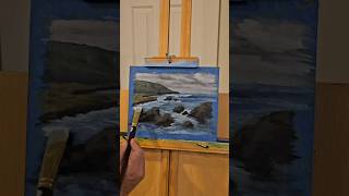 Oil Painting  learning from an Andrew Tischler art oilpainting painting seascape [upl. by Stockton]