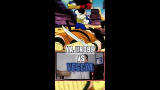 YAJIROBE VS VEGETA dbz dragonball dragonballz anime mattarmoa gohan goku vegeta yajirobe [upl. by Sunday473]