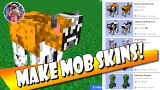 Epic How to Guide to Mob Skin Editing Mastering Minecraft Bedrock Mob Skins [upl. by Gerrald345]