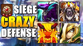 This Guilds ZERATU Defense Teams Made Me So Nervous Summoners War G3 Siege [upl. by Salbu]