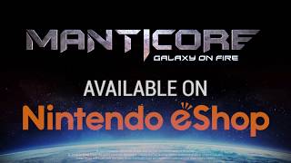 Manticore  Galaxy on Fire for Nintendo Switch eShop Launch Trailer [upl. by Mei]