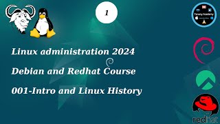 001Intro and Linux History  Linux course 2024 [upl. by Eimma]