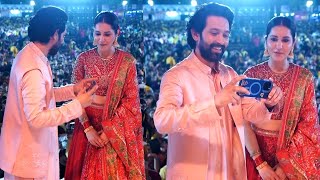 Vikrant Massey With Rashi Khanna Visit Falguni Pathak Garba To Promote Their Movie Sabarmati Report [upl. by Ellahcim]