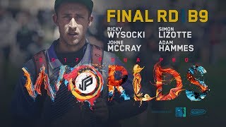 2017 PDGA Pro Worlds  Final 9  Wysocki Lizotte McCray Hammes [upl. by Cerracchio]