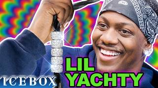 Lil Yachty Gets Diamond Hair Beads at Icebox [upl. by Trebornhoj]