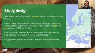 Luciano Palmieri  The Role of Genetic Polymorphisms in Diapause of Ips typographus [upl. by Dremann]