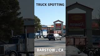 TRUCK SPOTTING 00865  BARSTOW CA automobile semitrailer trucking [upl. by Kappel]