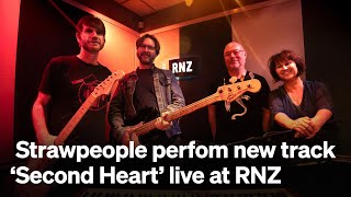 Strawpeople perform new track Second Heart live at RNZ [upl. by Ahsitauq]