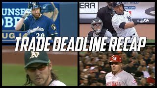 MLB  2016 Trade Deadline Recap [upl. by Mechling]