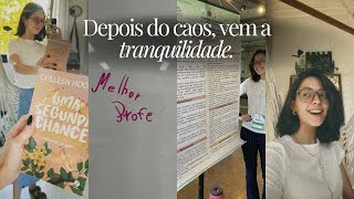 Vlog apresentações leituras estágio da faculdade e mais  Giulia Della [upl. by Vernita574]