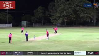 Cairns Cricket Big Bash RD1  Game 1  Twomey Schriber Thunder vs CA Architect Cyclones [upl. by Neelear]