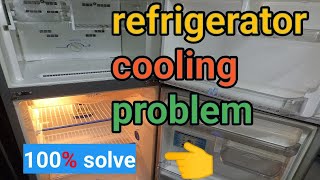 double door refrigerator cooling problem how to fix in kannada [upl. by Eenram]