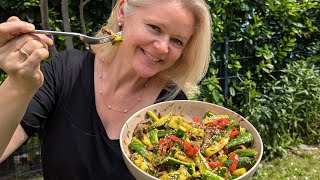 GurkenRindfleischSalat – Sommergenuss pur Rezept Gurkensalat zum Verlieben ❤️ [upl. by Novled]