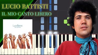 Lucio Battisti  Il Mio Canto Libero TUTORIAL SYNTHESIA [upl. by Aes239]