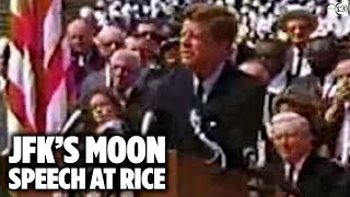 Kennedys famous moon speech at Rice University [upl. by Prowel]