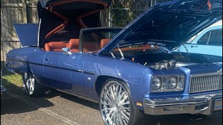 75 vert Chevrolet caprice donk clean asf [upl. by Htyderem370]