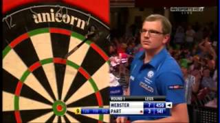 John part STUNNING 9 DART FINISH PDC world match play 2011 WATCH NOW [upl. by Ynnel]