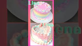 LISA OR LENA lenaorlisa lisa nails lena fashion [upl. by Niple]