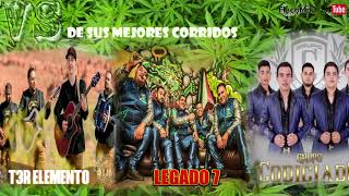 T3R ELEMENTO  LEGADO 7  GRUPO CODICIADO  LOS MEJORES CORIDOS 2017 [upl. by Meehan]