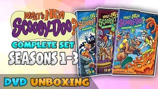 Whats New Scooby Doo Complete Seasons 13 DVD UNBOXING [upl. by Hobey]