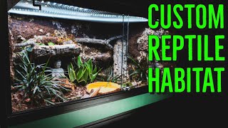 Custom Reptile Habitats Kingsnake Bioactive Enclosure REVIEW [upl. by Ydnil742]