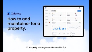 How to Add Maintainer for a Property in Zaiporty  Property Management Software [upl. by Aigneis]