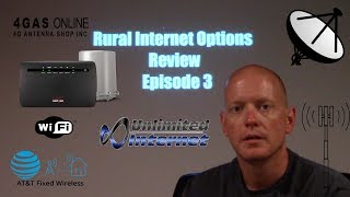 Wireless Rural Internet Options 2018 Update  4GAS ATampT Verizon Viasat 2 [upl. by Estas371]