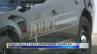 Stray bullet hits Willard apartment complex [upl. by Hufnagel128]