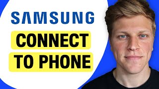 How to Connect Samsung Smart TV to Phone [upl. by Ariamat]