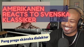 Amerikanen Reacts to Viral Svenska Klassiker Pang Prego skånska dialekter [upl. by Cressida]