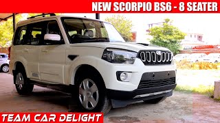 Mahindra Scorpio S9 2021  Detailed Review with On Road Price New Features  Scorpio 2021  White [upl. by Ideih467]