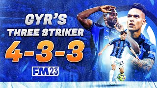 THREE STRIKER FM23 433 TACTIC [upl. by Callean]