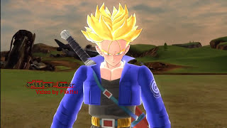 Dragonball Z Raging Blast 2  Mirai Trunks VS Kid Trunks amp Trunks [upl. by Ilram]