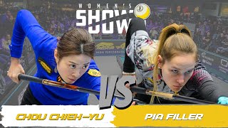 ROUND 2 • 2024 PBS WOMEN’S SHOWDOWN • CHOU CHIEHYU VS PIA FILLER [upl. by Krik]