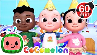 JJs Birthday Song 🎂  More CoComelon Nursery Rhymes amp Kids Songs  Dance Party Mix [upl. by Kuehn]