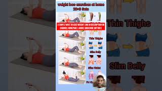 how to lose stomach fat in a week  lose belly fat  how to burn calories fast at home shorts [upl. by Culbert]